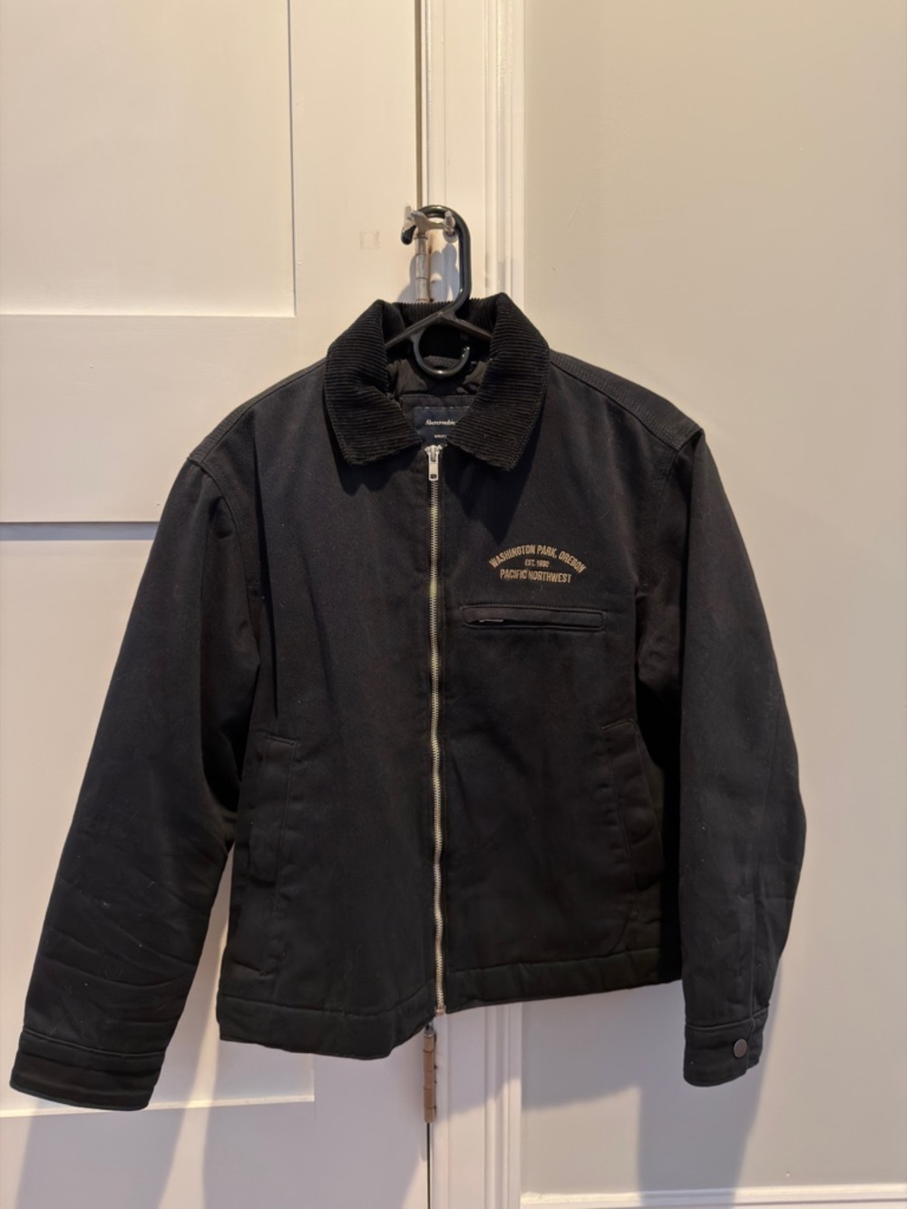 Abercrombie & Fitch Workwear Jacket With Embroidery